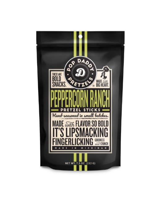 Peppercorn Ranch Seasoned Pretzels