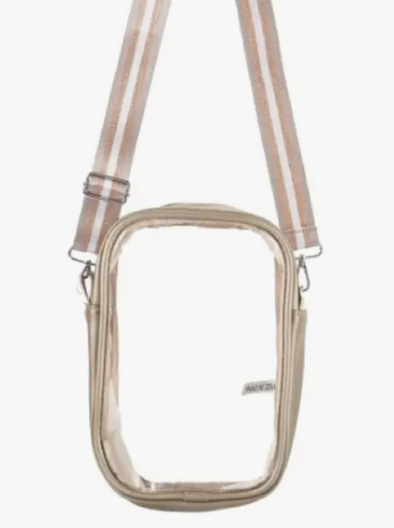 Gold Clear Crossbody