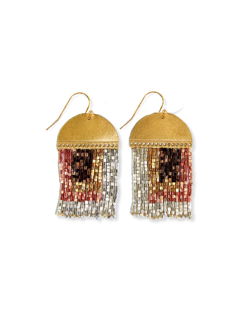 Ink and Alloy Birdie Earrings