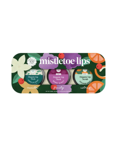 Mistletoe Lip Scrub Set