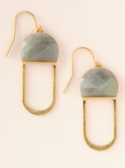 Labradorite Earrings