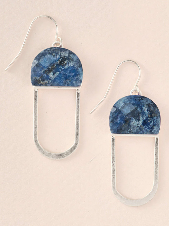 Lapis Dangle Earrings