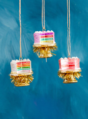 Layered Cake Ornament