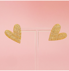 Heart Stud Earrings