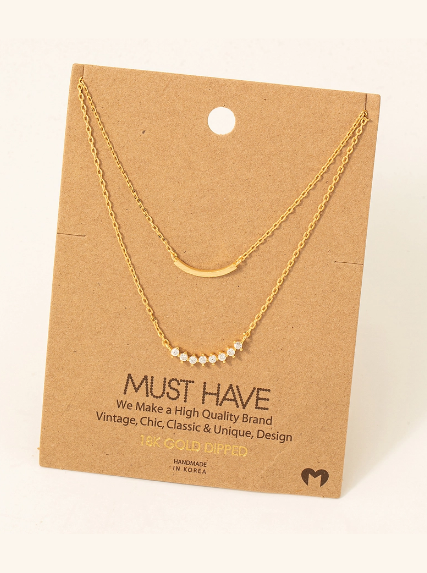 Layered Gold Necklace