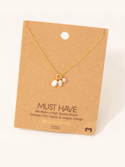 Opal Charm Necklace