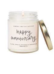 Happy Anniversary Candle