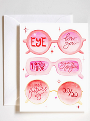 Punny Eyeglass Card