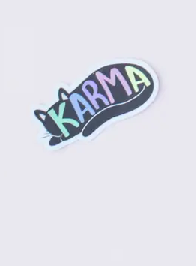 Karma Sticker