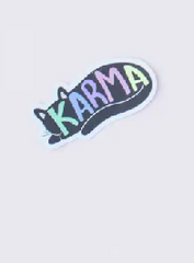 Karma Sticker