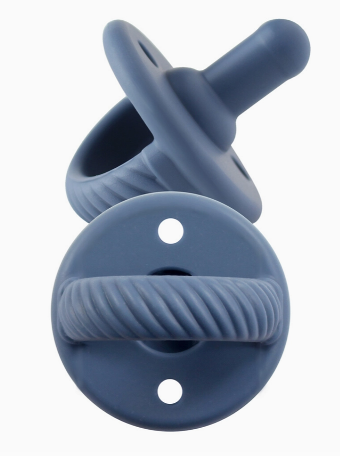 Navy Cable Pacifiers