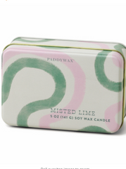 Misted Lime Tin Candle