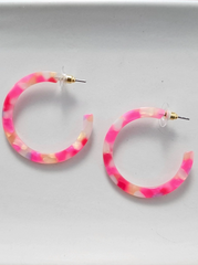 Pink Hoops