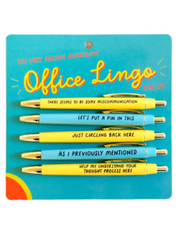 Office Lingo Pen Set
