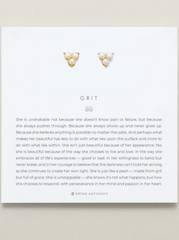 Grit 3 Pearl Gold Stud