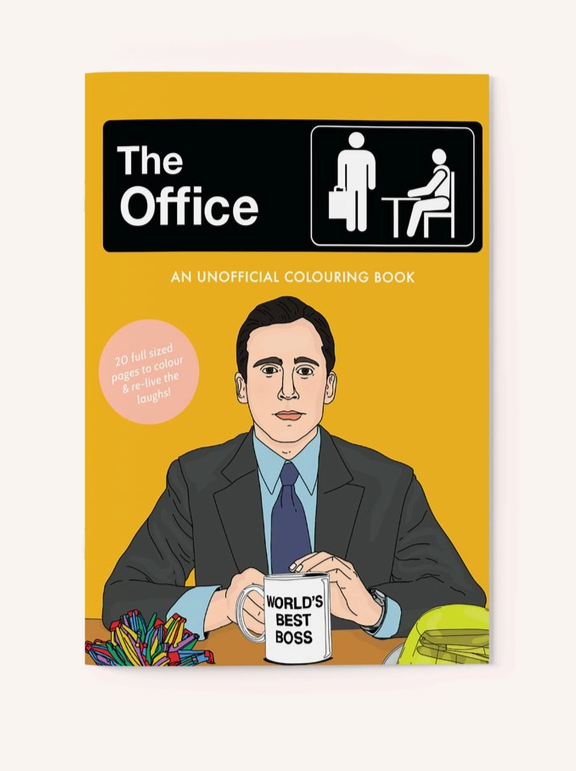 Office Activity Coloring Book