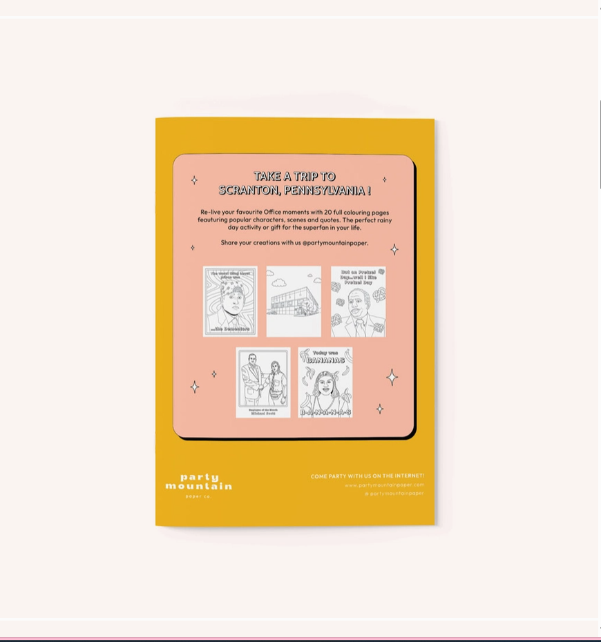 Office Activity Coloring Book