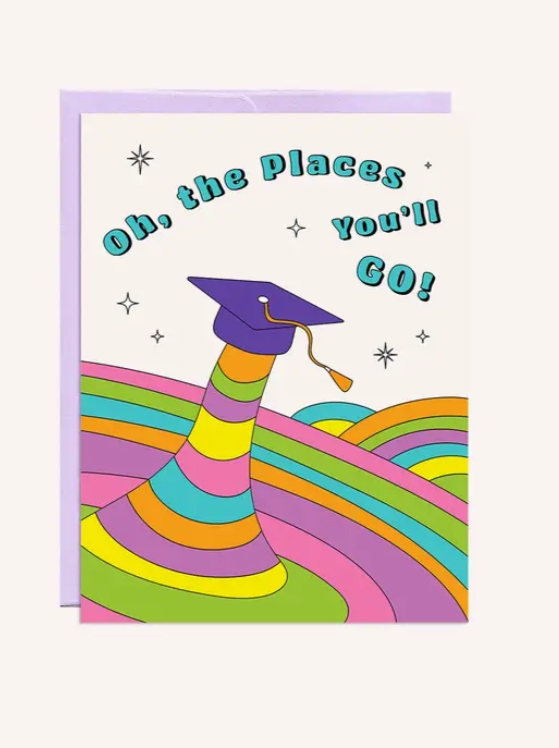 Places You'll Go Grad Card