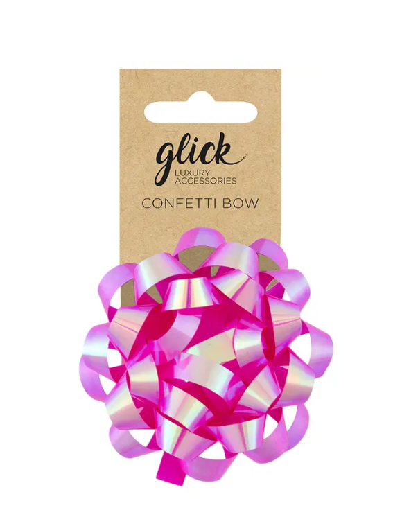 Pink Iridescent Bow