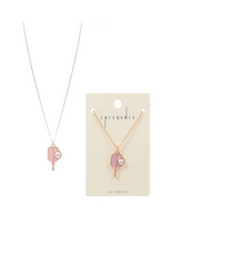Pickleball Pendent Necklace