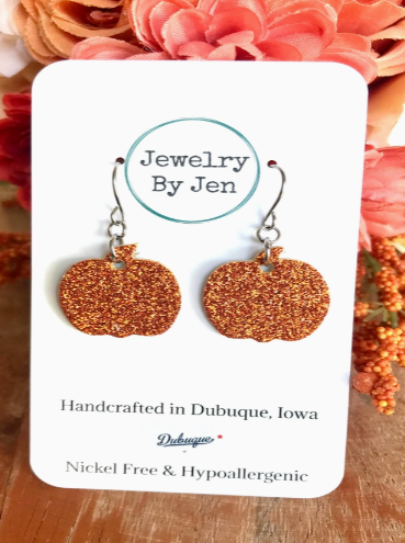 Mini Pumpkin Earrings