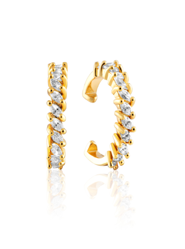 Gold & Diamond Ear Cuff