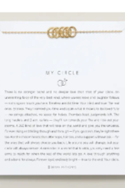 My Circle Dainty Bracelet