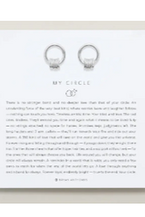 My Circle Drop Earrings