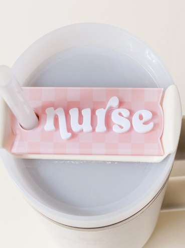 Nurse Tumbler Tag