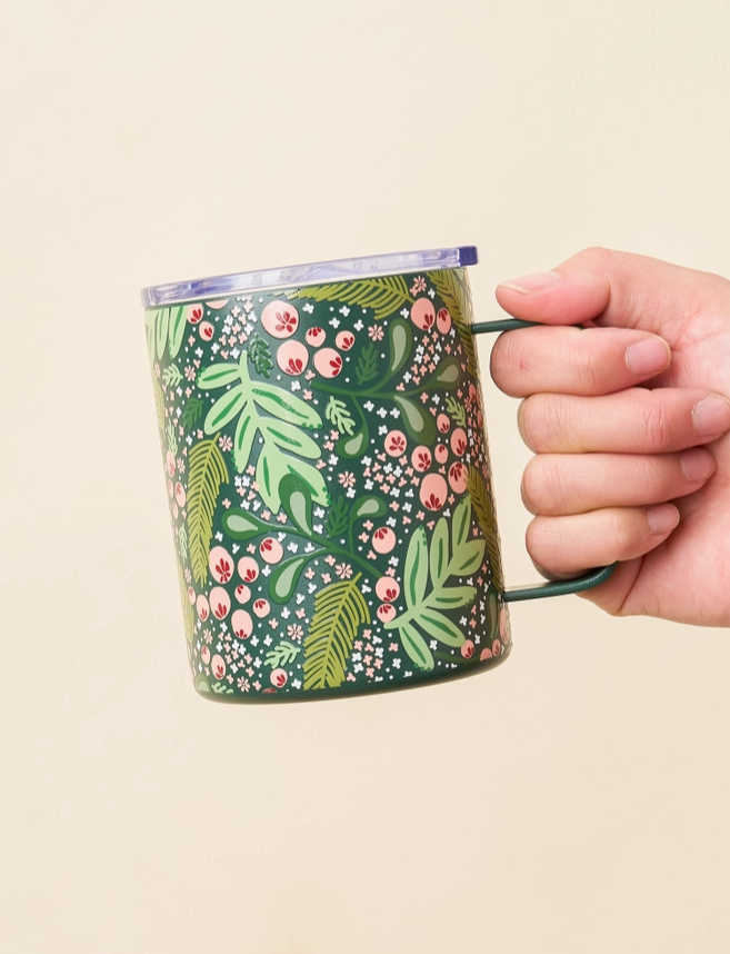 Jolly Sprig Green Mug