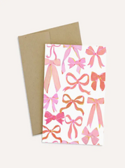 Pink Bow Card