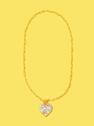 Paperclip Heart Necklace