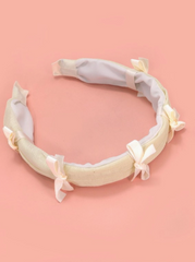 Ivory Bow Headband