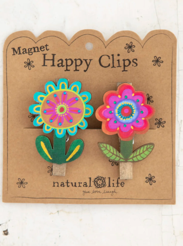 Flower Chip Clips