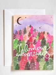 Mountain Love Card