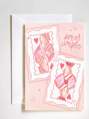 King and Queen Card