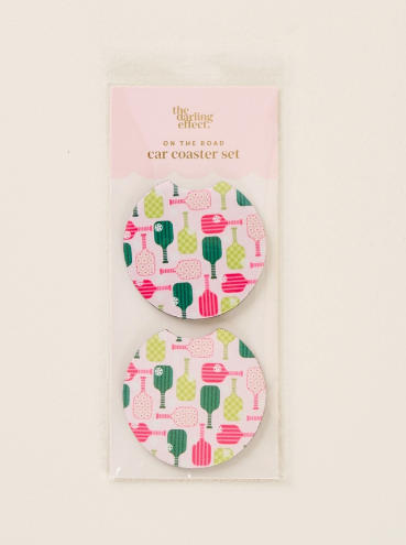 Pickleball Car Coasters