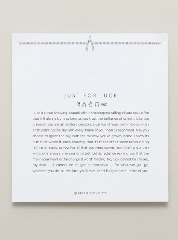 Just For Luck Necklace