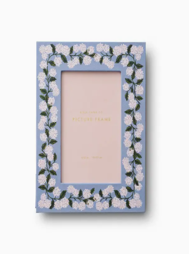 Hydrangea Picture Frame