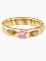 Pink Embellished Bracelet