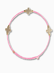 Hot Pink Cross Bangle