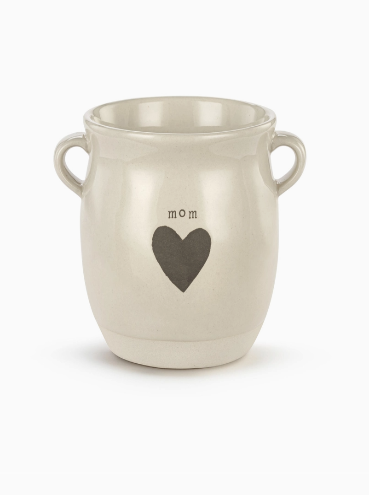 Mom Heart Planter