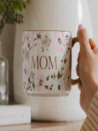 Mom Floral Coffee Mug