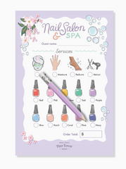 Nail Salon Notepad