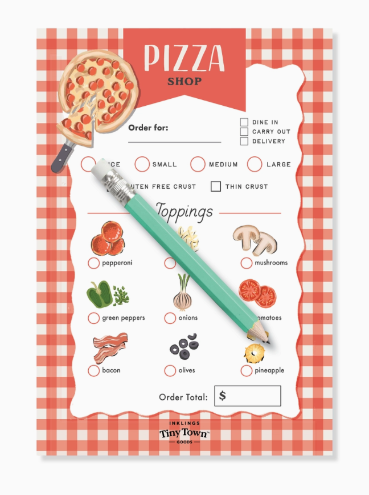 Pizza Shop Notepad