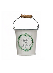 Hope Wreath Bucket