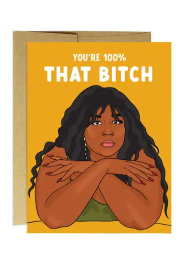 Lizzo Friendship Card