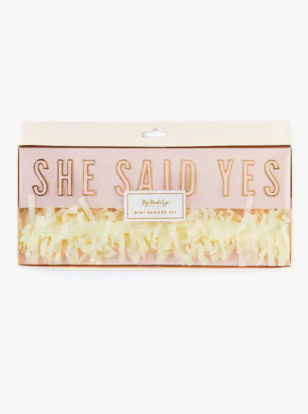 Mini Bride To Be Banner