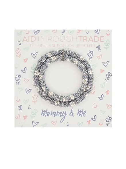 Lavender Mommy & Me Bracelets