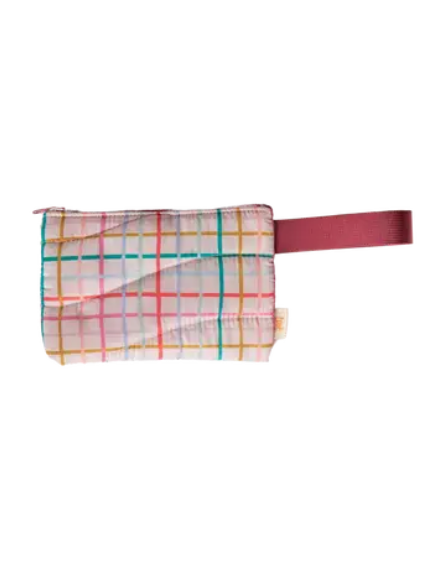 Pretty Plaid Wristlet